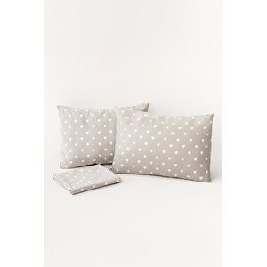 | Mix & Match | Hearts | %100 Pamuk Çift Kişilik Çarşaf Seti