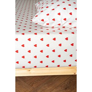 | Mix & Match | Hearts | %100 Pamuk Çift Kişilik Çarşaf Seti