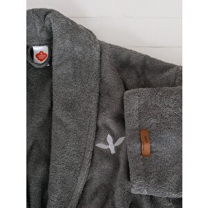 Wellness Bornoz Zen Antrasit L/xl
