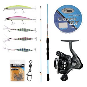 Yekoutdoor Okuma Spin Olta Seti Okuma Fuel Spin 2,74 Cm 7-30 Gr 2 Parça Spin Kamışı&okuma Acuador Acu-5000a 3+1bb Olta Makinesi