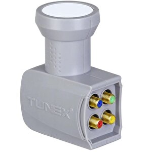Tunex Dörtlü 4 Çıkışlı  Elembi Lnb Full Hd 4k-su Koruma Kapaklı