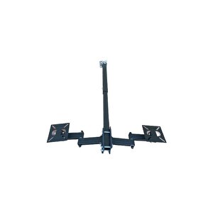 Megatron 17-28'' Çiftli Led Monitör Hareketli Tavan Askı Aparatı