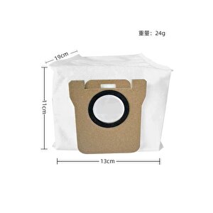 Dreame L10s / L20 Ultra / S10 Pro Uyumlu Robot Süpürge Toz Torbası (2’li Paket)