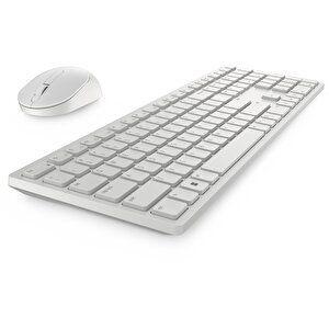 Km5221w Q Türkçe Kablosuz Klavye Mouse Set-beyaz