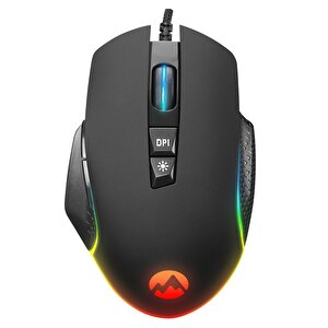 Rage-x2 Usb 6400dpi Optik Rgb Kablolu Gaming Oyuncu Mouse