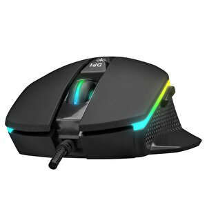 Rage-x2 Usb 6400dpi Optik Rgb Kablolu Gaming Oyuncu Mouse
