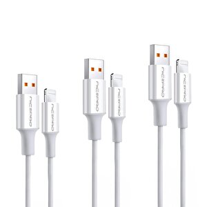 Npo Utl20 45w 2m Tpe Usb To Lightning Hızlı Şarj Ve Data Kablosu 3 Adet