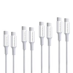 Npo Ctc12 60w 1.2m Tpe Type-c To Type-c Hızlı Şarj Ve Data Kablosu 4 Adet