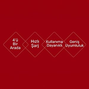 Usams Us-sj317 4in1 2*lightning 1*type-c 1*micro Uçlu 1.2m 2a Örgülü Renkli Şarj Ve Data Kablosu