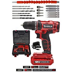 12v Metal Şanzıman Çift Akülü Bakır Sargı Akülü Vidalama Şarjlı Matkap