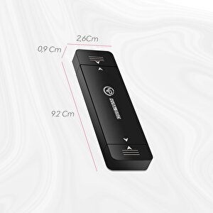 Npo Dk01 Usb-a/type-c 1000/900mb/s 1tb 22x42 M.2 Nvme Taşınabilir Harici Ssd