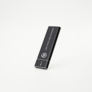 Npo Dk02 Nvme M.2  Usb-a/type-c Kablolu Taşınabilir Harici Ssd Için Boş Kutu