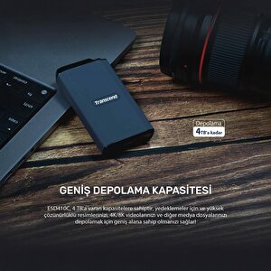 Transcend TS1TESD410C 1TB USB/Type-C 20Gbps 2000/2000MB/s Taşınabilir Harici SSD