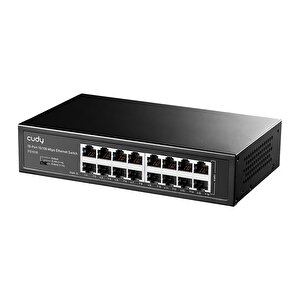 Fs1016 16port 10/100mbps 1,6 Gb/sn Metal Kasa Rackmount Masaüstü Switch