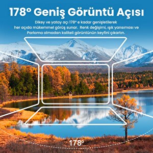 NPO NPM6 15.6" IPS FHD 5ms 60Hz Type-C Telefon ve Oyun Konsolu Uyumlu Metal Kasa Taşınabilir Monitör