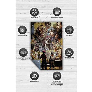 Homshtag Düşmanım Kalmadı Çok Renkli Oyuncu Halısı Gamer Temalı Halı League Of Legends Sever Halısı