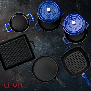 Lava Döküm 5x Trendy Serisi 8 Parça Tencere & Tava Seti