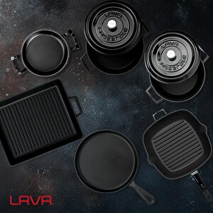 Lava Döküm 5x Trendy Serisi 8 Parça Tencere & Tava Seti