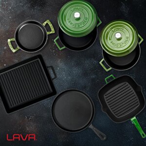 Lava Döküm 5x Trendy Serisi 8 Parça Tencere & Tava Seti