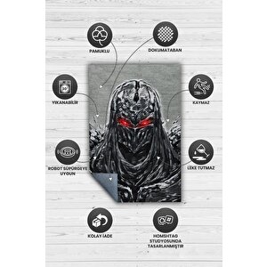 Homshtag Zed Siyah Renkli Oyuncu Halı Zemini Gri Renk Gamer Temalı League Of Legends Hediyelik Halı