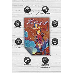 Homshtag Jinx Çok Renkli Oyuncu Halısı Zemini Çok Renkli Gamer Temalı League Of Legends Sever Halısı