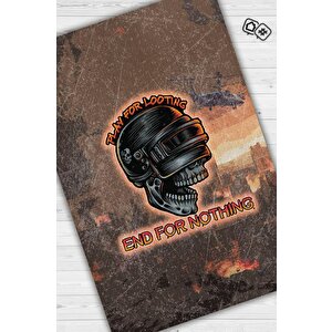 Toplamak İçin Oyna Çok Renkli Oyuncu Halısı Renkli Gamer Temalı Halı Pubg Sever Hediye Halı 100x150 cm