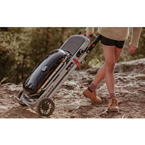 Weber Traveler Stealth Edition Taşınabilir Gazlı Izgara