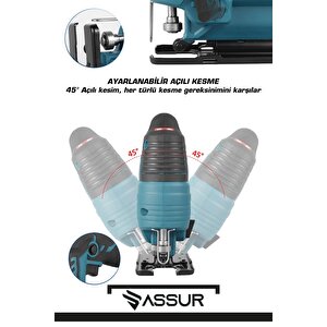 800 W Devir Ayarlı Dekupaj Testere Makinası