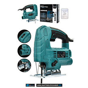 Profesyonel 550w Devir Ayarlı Dekupaj Testere Makinesi