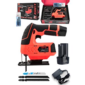 Profesyonel 12 V Çift Akülü Şarjlı Dekupaj Testere Makinesi