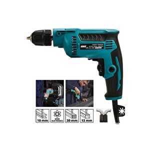 580w Metal Şanzıman 10mm Elektrikli Matkap
