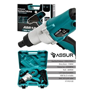 Elektrikli 1100w 450nm Somun Sıkma Sökme Makinesi