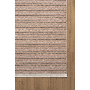 Hena Hn007a Vizon Şönil Kilim İnce Yumuşak Toz Yapmaz Kaymaz Taban Makinada Yıkanabilir Modern Halı