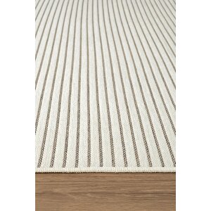 Hena Hn005a Krem Şönil Kilim İnce Yumuşak Toz Yapmaz Kaymaz Taban Makinada Yıkanabilir Modern Halı