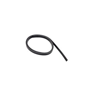 Contacall Naturel Şerit Mıknatıs Magnet Kes Kullan Siyah Genişlik 9 Mm Kalınlık 1,8 Mm 1 Metre