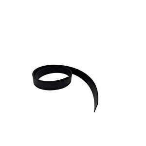 Naturel Şerit Mıknatıs Magnet Kes Kullan  Siyah Genişlik 18 Mm Kalınlık 1,8 Mm