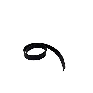 Naturel Şerit Mıknatıs Magnet Kes Kullan  Siyah Genişlik 18 Mm Kalınlık 1,8 Mm