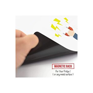 Pvc Yüzey Tabaka Levha Mıknatıs Magnet 1 Mm Kalınlık 61x101 Cm