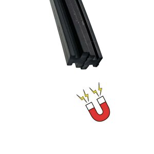 Sineklik Mıknatısı Sineklik Magnet Contası Sineklik Fitili Siyah 2 Metre