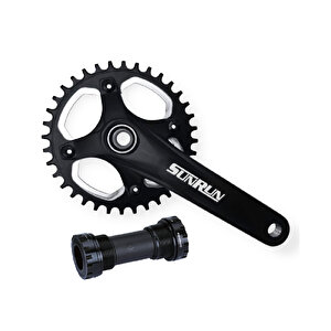 Sunrun 32t Tek Yaprak 7-8-9-10-11 Vites Hollowtech Aynakol 170mm