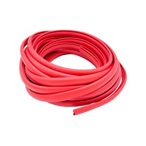 Contacall Alüminyum Boşluk Kapama Fitili Yanma Geciktirme Özellikli Fitil 10 Metre Kırmızı