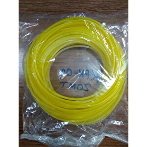 Contacall Bıçak Ağzı Testere Fitili Pano Kenar Contası Pano Kapak Fitili Oksit Sarı 10 Metre