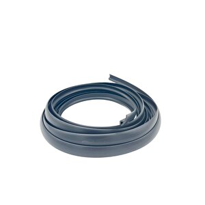 "h" Fitil 21mm Genişlik Geçmeli Alüminyum Fitili 10 Metre Uzunluk Siyah Renk