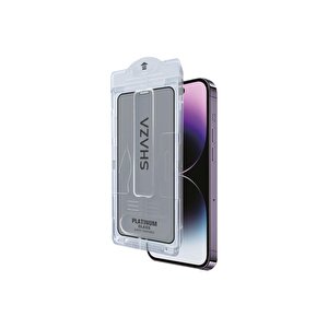 Airglass Privacy Iphone 15 Pro Max İle Uyumlu Uygulama Aparatlı Hayalet Cam Ekran Koruyucu 2 Adet