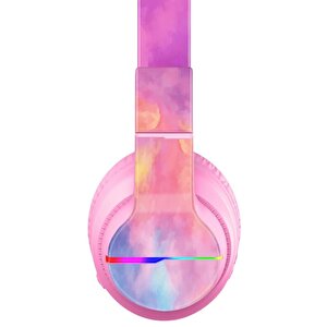 Iclever Led Işıklı Güvenli Ses Sınırlı 85 Saat Oynatma Süreli Bluetooth Çocuk Kulaklığı Renkli