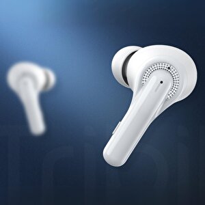 Tribit Flybuds C1 Qualcomm Qcc3040 Anc 60 Saat Oynatma Süresi Kablosuz 5.2 Bluetooth Kulak İçi Kulaklık Beyaz