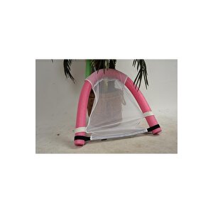 1 Adet Pembe Swimchair Fileli Deniz Havuz Sandalyesi Koltuğu