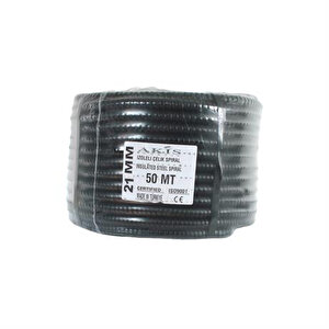 Aki̇ş 21mm İzoleli̇ Çeli̇k Spi̇ral