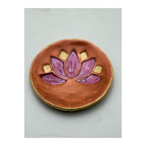 Lotus Bakır Tütsülük - Hediyelik Kutusunda