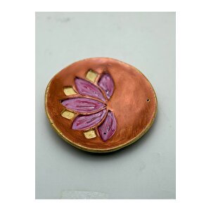 Lotus Bakır Tütsülük - Hediyelik Kutusunda